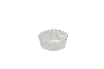 Baking Cups, 6-1/2", White, Paper, (5000/case) Paterson Pacific 43126120000