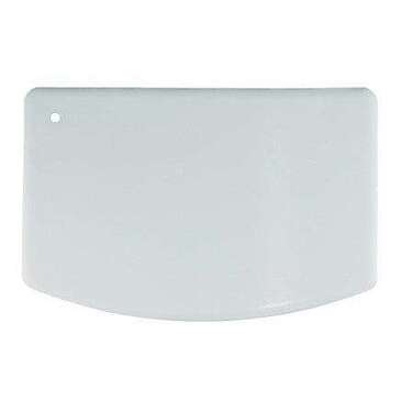 BAR MAID Bowl Scraper, 5.5" x 3.75", White, Plastic, Bar Maid CR-899
