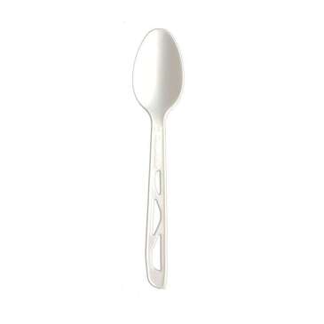 BETTER EARTH Spoon, Heavyweight, White, CPLA, (1000/Case), Better Earth BE-SHW