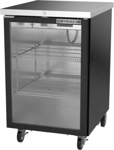 Beverage Air BB24HC-1-G-B Back Bar Cabinet, Refrigerated