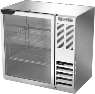 Beverage Air BB36HC-1-FG-S Back Bar Cabinet, Refrigerated