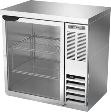 Beverage Air BB36HC-1-FG-S-27 Back Bar Cabinet, Refrigerated