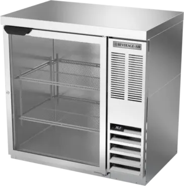 Beverage Air BB36HC-1-G-S-27 Back Bar Cabinet, Refrigerated