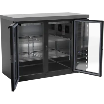 Beverage Air BB48HC-1-FG-B-27 Back Bar Cabinet, Refrigerated