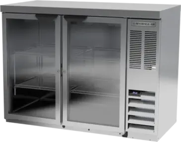 Beverage Air BB48HC-1-FG-S-27 Back Bar Cabinet, Refrigerated