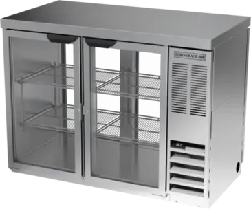 Beverage Air BB48HC-1-G-PT-S-27 Back Bar Cabinet, Refrigerated, Pass-Thru