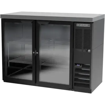 Beverage Air BB48HC-1-GS-F-PT-B-27 Back Bar Cabinet, Refrigerated, Pass-Thru