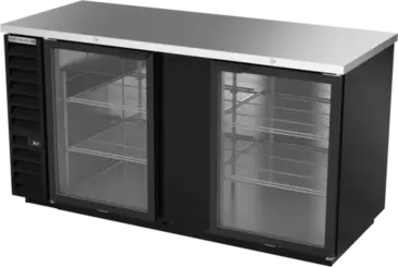 Beverage Air BB68HC-1-FG-B Back Bar Cabinet, Refrigerated