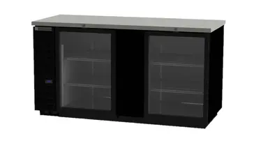 Beverage Air BB68HC-1-FG-B Back Bar Cabinet, Refrigerated