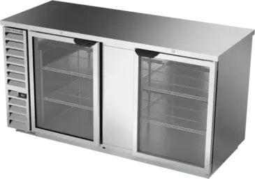 Beverage Air BB68HC-1-FG-S Back Bar Cabinet, Refrigerated