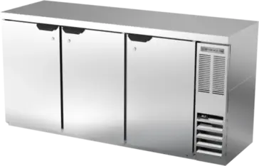 Beverage Air BB72HC-1-F-S-27 Back Bar Cabinet, Refrigerated