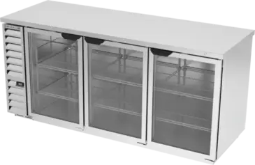 Beverage Air BB78HC-1-G-S Back Bar Cabinet, Refrigerated