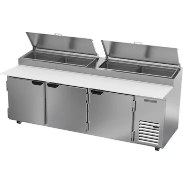 Beverage Air DP93HC Refrigerated Counter, Pizza Prep Table