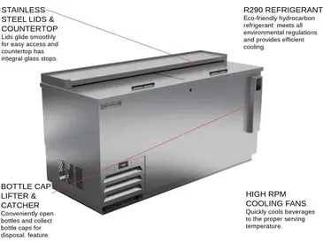 Beverage Air DW64HC-S-29 Bottle Cooler