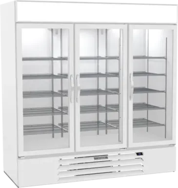 Beverage Air MMR72HC-1-W Refrigerator, Merchandiser