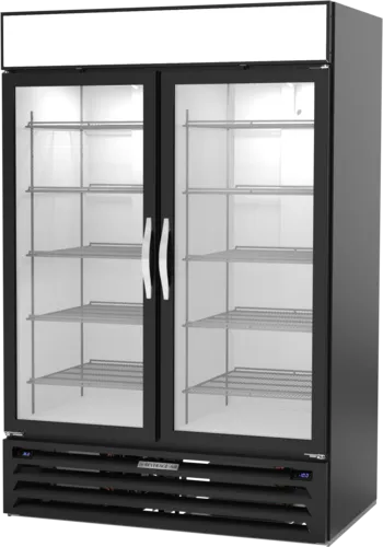Beverage Air MMRF49HC-1-A-BW Refrigerator Freezer Merchandiser