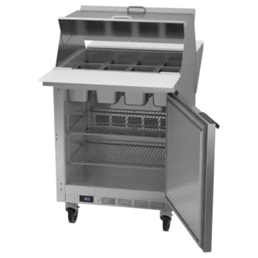Beverage Air SPE27HC-12M-B-DS Refrigerated Counter, Mega Top Sandwich / Salad Un