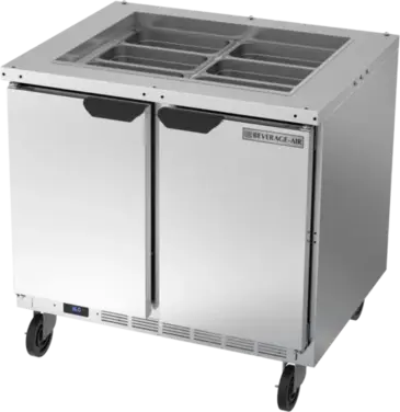 Beverage Air SPE36HC-S Refrigerated Counter, Sandwich / Salad Unit