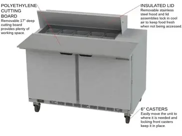 Beverage Air SPE48HC-10C Refrigerated Counter, Sandwich / Salad Unit