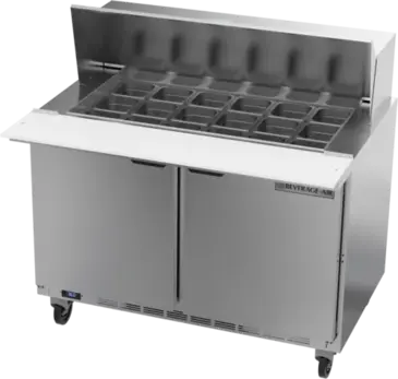 Beverage Air SPE48HC-18M Refrigerated Counter, Mega Top Sandwich / Salad Un