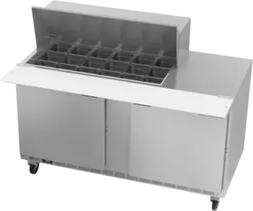Beverage Air SPE60HC-18M Refrigerated Counter, Mega Top Sandwich / Salad Un
