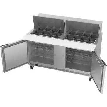 Beverage Air SPE60HC-24M Refrigerated Counter, Mega Top Sandwich / Salad Un