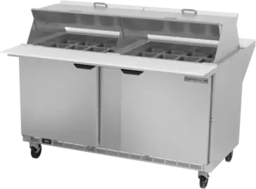 Beverage Air SPE60HC-24M-DS Refrigerated Counter, Mega Top Sandwich / Salad Un