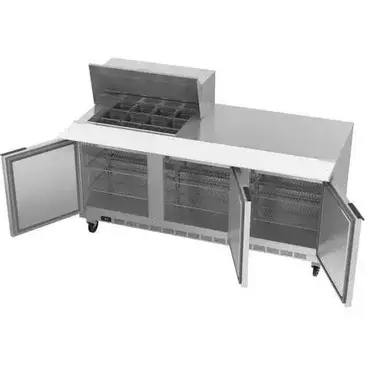 Beverage Air SPE72HC-12M Refrigerated Counter, Mega Top Sandwich / Salad Un