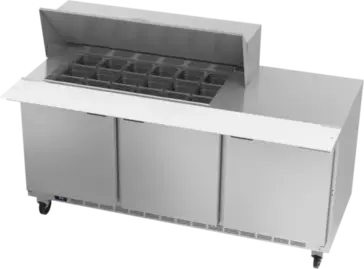 Beverage Air SPE72HC-18M Refrigerated Counter, Mega Top Sandwich / Salad Un