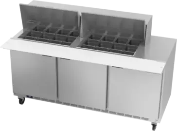 Beverage Air SPE72HC-24M Refrigerated Counter, Mega Top Sandwich / Salad Un