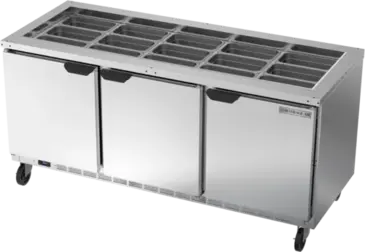 Beverage Air SPE72HC-S Refrigerated Counter, Sandwich / Salad Unit
