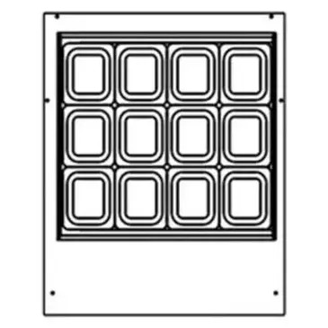 Beverage Air SPED27HC-12M-B Refrigerated Counter, Mega Top Sandwich / Salad Un