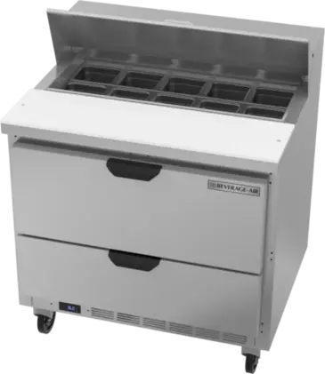 Beverage Air SPED36HC-10-2 Refrigerated Counter, Sandwich / Salad Unit