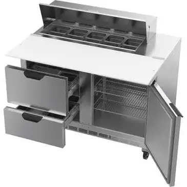 Beverage Air SPED48HC-10C-2 Refrigerated Counter, Sandwich / Salad Unit