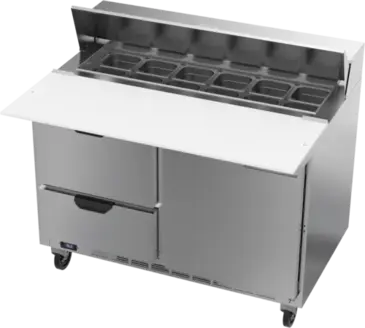 Beverage Air SPED48HC-12C-2 Refrigerated Counter, Sandwich / Salad Unit