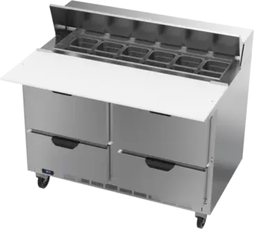 Beverage Air SPED48HC-12C-4 Refrigerated Counter, Sandwich / Salad Unit