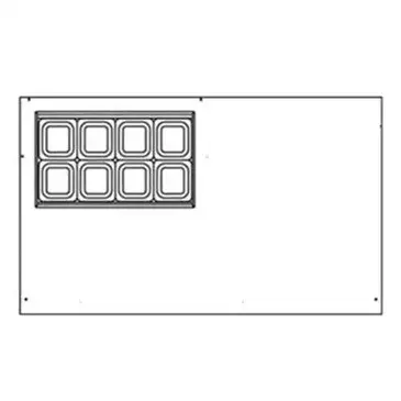 Beverage Air SPED60HC-08-4 Refrigerated Counter, Sandwich / Salad Unit