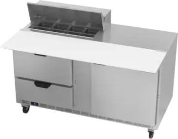 Beverage Air SPED60HC-08C-2 Refrigerated Counter, Sandwich / Salad Unit