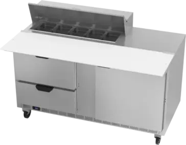Beverage Air SPED60HC-10C-2 Refrigerated Counter, Sandwich / Salad Unit
