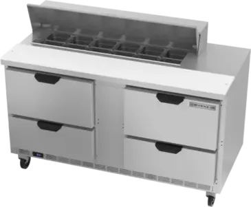 Beverage Air SPED60HC-12-4 Refrigerated Counter, Sandwich / Salad Unit