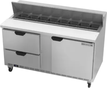 Beverage Air SPED60HC-16-2 Refrigerated Counter, Sandwich / Salad Unit