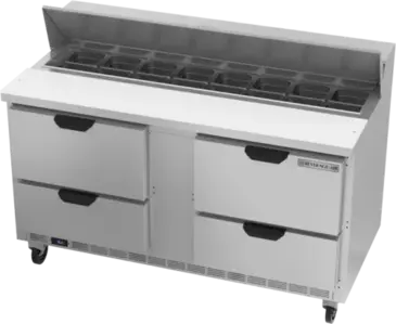 Beverage Air SPED60HC-16-4 Refrigerated Counter, Sandwich / Salad Unit