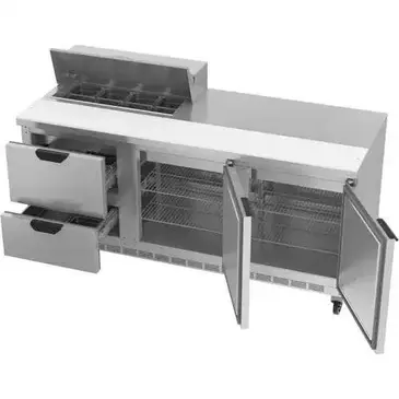 Beverage Air SPED72HC-08-2 Refrigerated Counter, Sandwich / Salad Unit