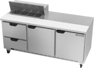 Beverage Air SPED72HC-08-2 Refrigerated Counter, Sandwich / Salad Unit