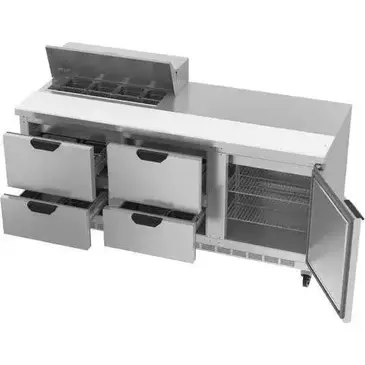 Beverage Air SPED72HC-08-4 Refrigerated Counter, Sandwich / Salad Unit