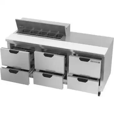 Beverage Air SPED72HC-10-6 Refrigerated Counter, Sandwich / Salad Unit