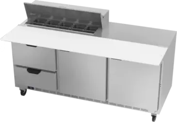 Beverage Air SPED72HC-10C-2 Refrigerated Counter, Sandwich / Salad Unit