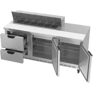 Beverage Air SPED72HC-12-2 Refrigerated Counter, Sandwich / Salad Unit
