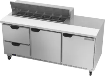 Beverage Air SPED72HC-12-2 Refrigerated Counter, Sandwich / Salad Unit