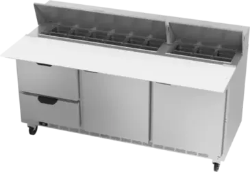 Beverage Air SPED72HC-18C-2 Refrigerated Counter, Sandwich / Salad Unit